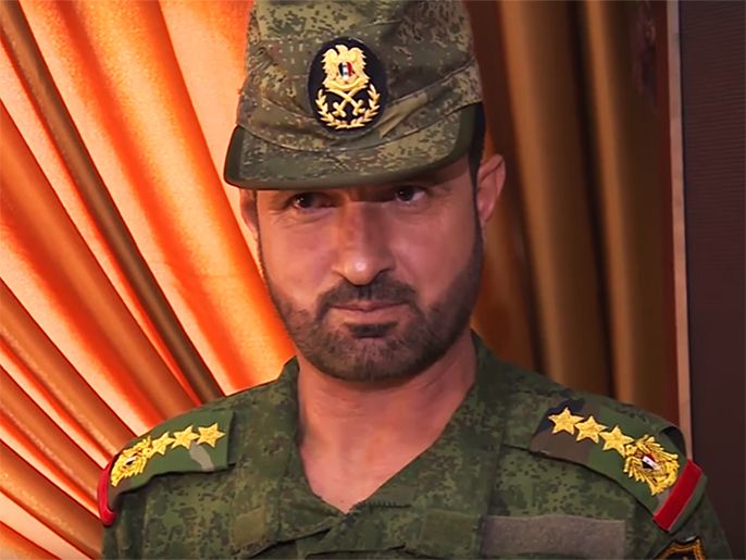 Suheil al-Hassan - العقيد السوري سهيل الحسن - المصدر روسيا أنسايت