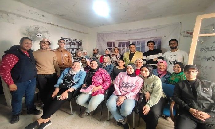 «خليك إيجابي» في الإسكندرية تطلق أولى فعاليات تدريب المتطوعين للمشاركة في التوعية بالانتخابات القادمة «خليك إيجابي» في الإسكندرية تطلق أولى فعاليات تدريب المتطوعين للمشاركة في التوعية بالانتخابات القادمة