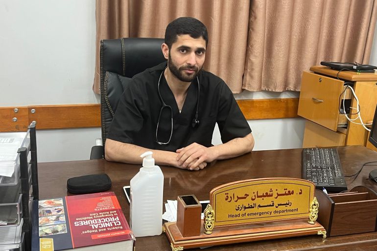4-حرارة: 70% من العاملين في قسمي الاستقبال والطوارئ في مستشفيي الشفاء والمعمداني كان من الأطباء الجدد وطلاب كليات الطب