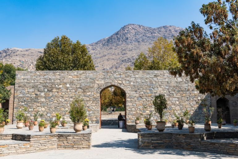 Gardens of Babur, Kabul, Afghanistan