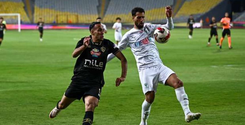 الحكم يلغي هدف ناصر منسي في شباك المصري بعد العودة لتقنية الـ VAR الحكم يلغي هدف ناصر منسي في شباك المصري بعد العودة لتقنية الـ VAR