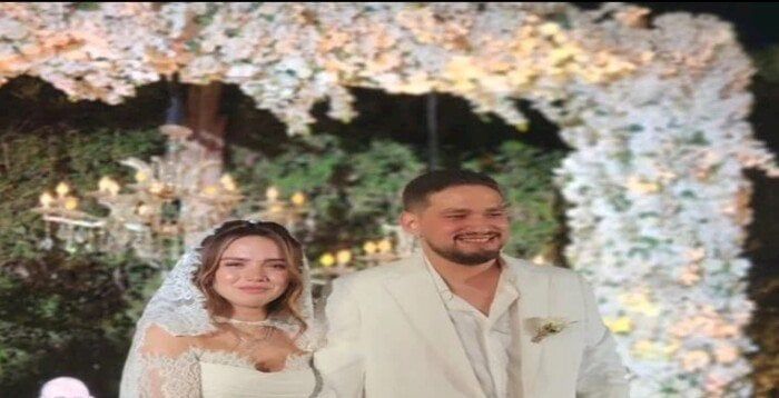 رنا رئيس وعريسها