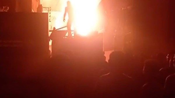 حريق في كنيسة ماري جرجس بقنا حريق في كنيسة ماري جرجس بقنا