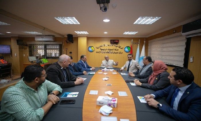مياه الشرب بالإسكندرية تستقبل وفدًا رفيعًا المستوى بمركز السيطرة والتحكم لإدارة الأزمات مياه الشرب بالإسكندرية تستقبل وفدًا رفيعًا المستوى بمركز السيطرة والتحكم لإدارة الأزمات
