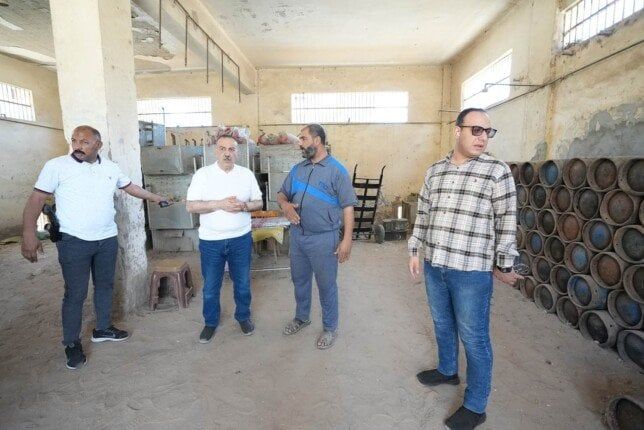 محافظ أسيوط يتفقد مستودع لاسطوانات الغاز بمركز أبنوب محافظ أسيوط يتفقد مستودع لاسطوانات الغاز بمركز أبنوب