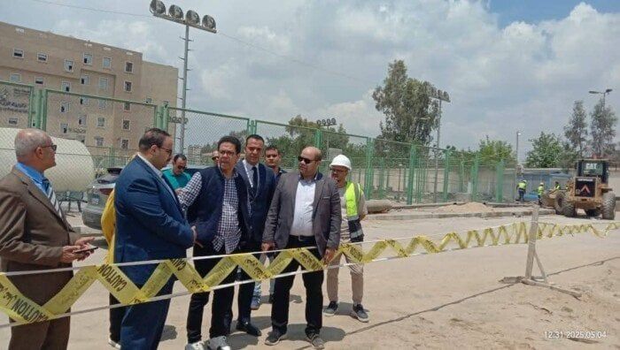 رئيس جامعة بنها يتفقد عددًا من المنشآت الجديدة بكفر سعد رئيس جامعة بنها يتفقد عددًا من المنشآت الجديدة بكفر سعد