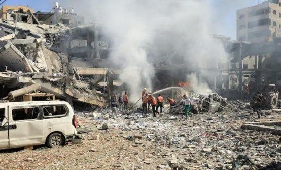 استشهاد 13 فلسطينيًا جراء قصف الاحتلال أنحاء متفرقة في قطاع غزة استشهاد 13 فلسطينيًا جراء قصف الاحتلال أنحاء متفرقة في قطاع غزة