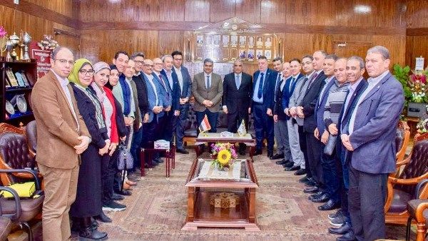جامعة طنطا تحصد وسام نجمة المستشفيات من الطبقة الأولى تقديرًا لعطائها الوطني جامعة طنطا تحصد وسام نجمة المستشفيات من الطبقة الأولى تقديرًا لعطائها الوطني