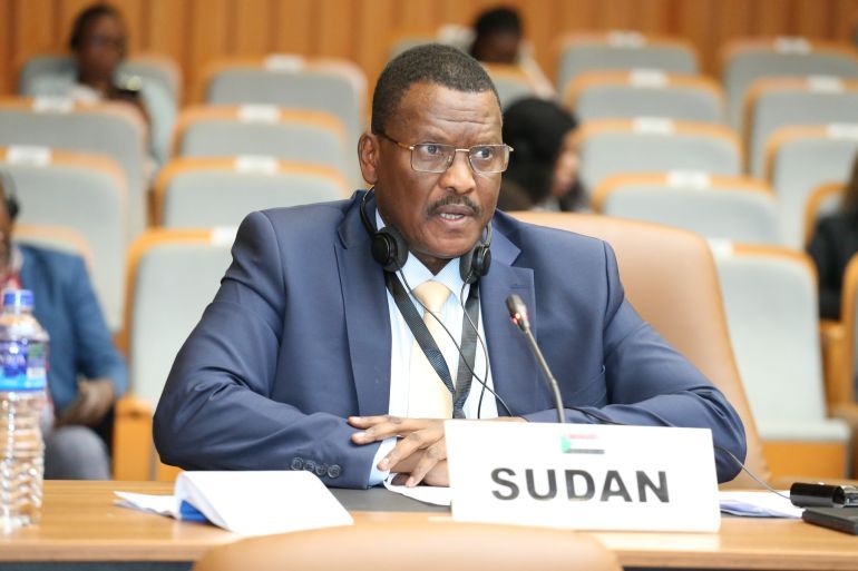 مندوب السوداان رفض مساواة القوات المسلحة السودانية وهو جيش وطني يخضع للدولة بميليشيا متمردة (2)