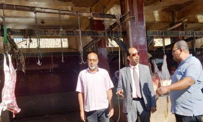 بيطري أسوان تستعد لعيد بتجهيز 13 مجزرًا لاستقبال الأضاحي بيطري أسوان تستعد لعيد بتجهيز 13 مجزرًا لاستقبال الأضاحي