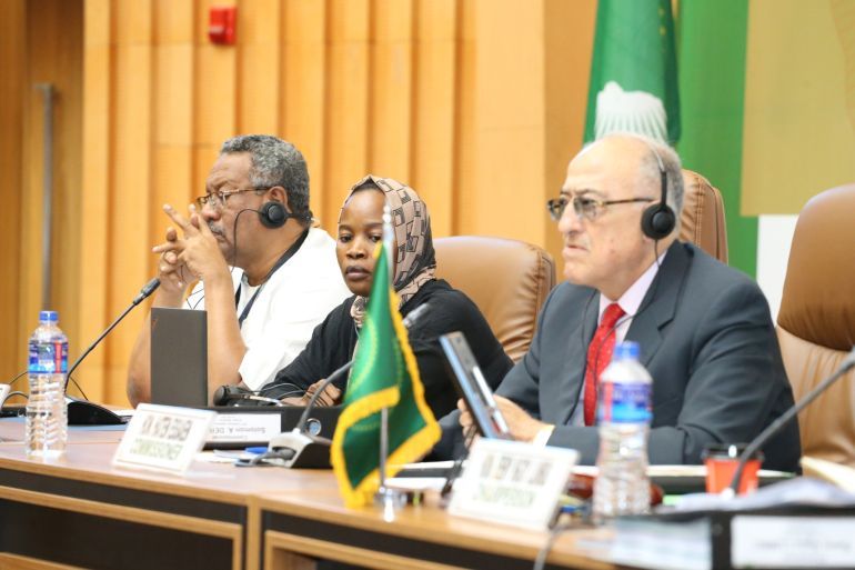 المفوض حاتم الصائم، رئيس بعثة تقصي الحقائق الإفريقية بشأن السودان الأزمة السودانية أكبر حالة نزوح ولجوء في العالم