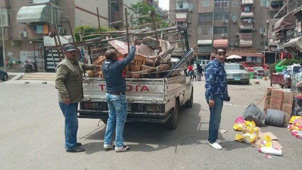 استجابة لشكاوى المواطنين.. رئيس زهور بورسعيد يتابع أعمال تنفيذ حملة مكبرة على الإشغالات استجابة لشكاوى المواطنين.. رئيس زهور بورسعيد يتابع أعمال تنفيذ حملة مكبرة على الإشغالات