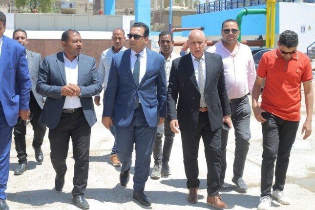 نائب محافظ قنا يشهد إجراءات تجديد شهادة TSM الدولية لمحطة مياه الجزيرية نائب محافظ قنا يشهد إجراءات تجديد شهادة TSM الدولية لمحطة مياه الجزيرية