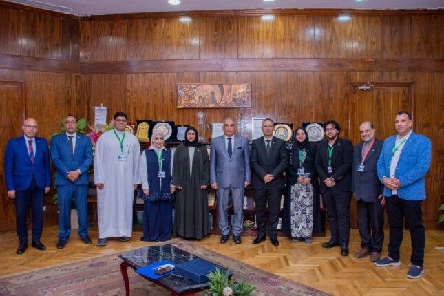 لبحث سبل التعاون الدولي: رئيس جامعة طنطا يستقبل المستشار الثقافي بسفارة مملكة البحرين لبحث سبل التعاون الدولي: رئيس جامعة طنطا يستقبل المستشار الثقافي بسفارة مملكة البحرين