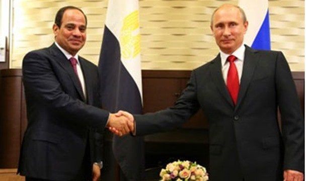 الرئيس السيسي يلتقي نظيره الروسي غدًا الجمعة خلال زيارته إلى موسكو الرئيس السيسي يلتقي نظيره الروسي غدًا الجمعة خلال زيارته إلى موسكو