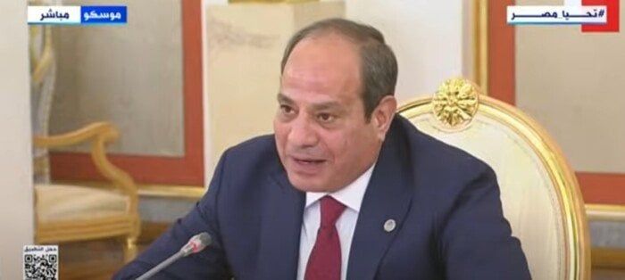 الرئيس السيسي من موسكو: علاقتنا بروسيا استراتيجية وفرص التعاون واعدة الرئيس السيسي من موسكو: علاقتنا بروسيا استراتيجية وفرص التعاون واعدة