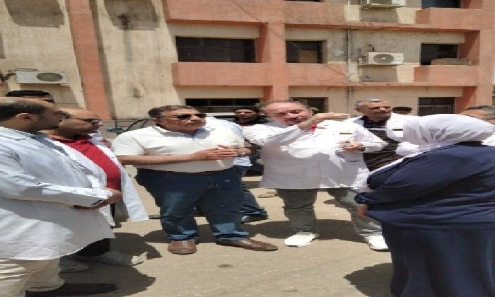 محافظ الدقهلية يُفاجئ مستشفى أجا ويوجه بزيادة عدد مقاعد استراحة المرضي محافظ الدقهلية يُفاجئ مستشفى أجا ويوجه بزيادة عدد مقاعد استراحة المرضي
