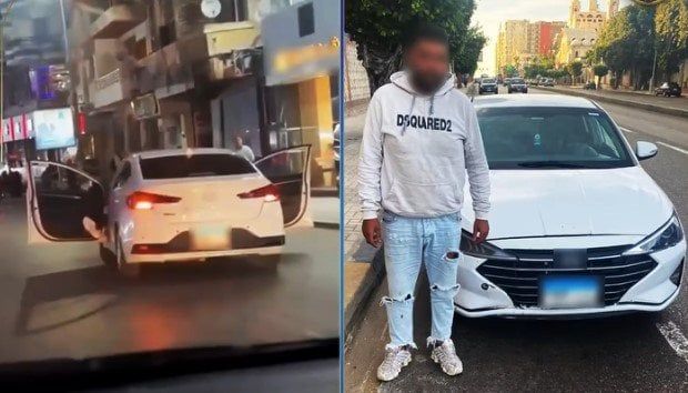 كشف ملابسات استعراض قائد بسيارته في الطريق وتعريض حياة المواطنين للخطر كشف ملابسات استعراض قائد بسيارته في الطريق وتعريض حياة المواطنين للخطر
