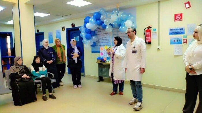 طب أسرة العلاج الطبيعي تحتفل باليوم العالمي لنظافة الأيدي طب أسرة العلاج الطبيعي تحتفل باليوم العالمي لنظافة الأيدي