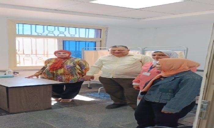 مدير الطب الوقائى بالدقهلية يتابع تجهيز العيادة الخارجية بمنطقة الشيخ زايد فى جمصة مدير الطب الوقائى بالدقهلية يتابع تجهيز العيادة الخارجية بمنطقة الشيخ زايد فى جمصة