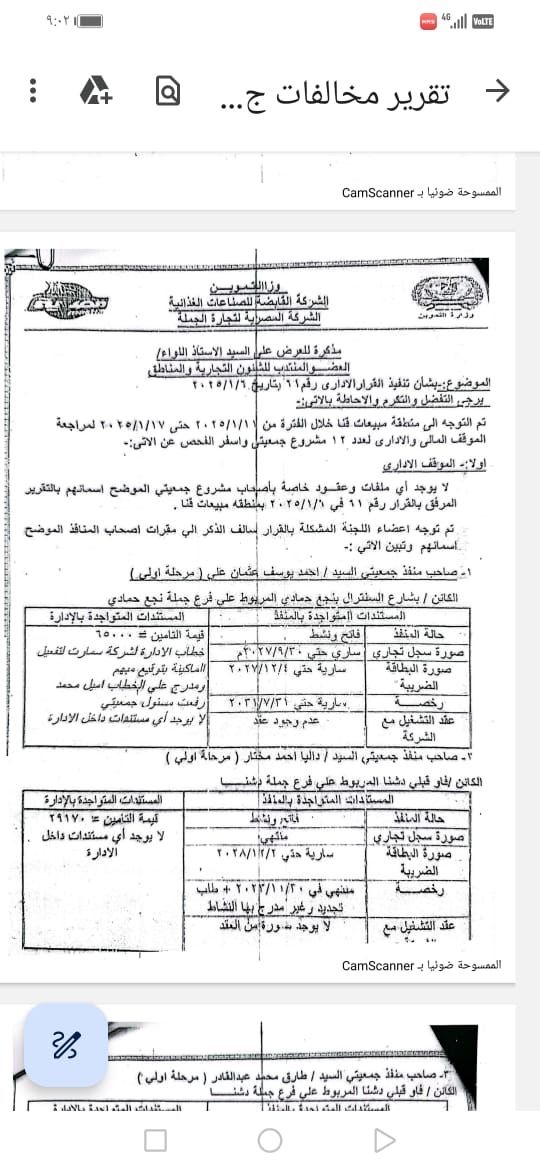 فساد منافذ جمعيتي