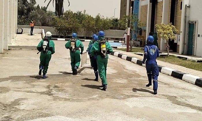 لرفع جاهزية فرق الطوارئ.. تنفيذ سيناريو محاكاة لمواجهة تسريب غاز الكلور بمحطة مياه 2 بدمنهور لرفع جاهزية فرق الطوارئ.. تنفيذ سيناريو محاكاة لمواجهة تسريب غاز الكلور بمحطة مياه 2 بدمنهور