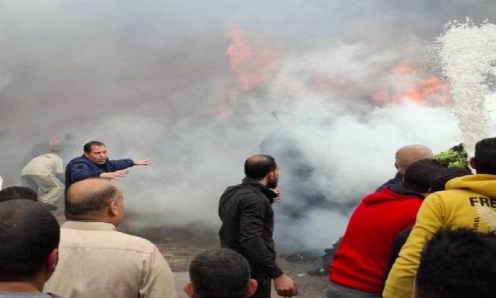 السيطرة على حريق التهم مصنع ملابس في شبرا الخيمة السيطرة على حريق التهم مصنع ملابس في شبرا الخيمة