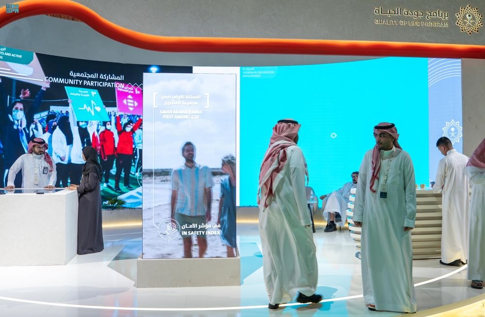 برنامج جودة الحياة يشارك في واحة الإعلام ليستعرض ملامح التحول الشامل في المملكة - واس