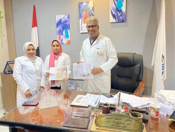 «الصيدلة الإكلينيكية» بمستشفى قنا العام تنظم حملة توعوية لمرضى الغسيل الكلوي «الصيدلة الإكلينيكية» بمستشفى قنا العام تنظم حملة توعوية لمرضى الغسيل الكلوي
