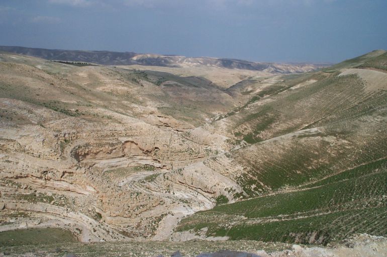فلسطين-بيت لحم-منطقة عرب الرشايدة مصنفة ج (الجزيرة نت)