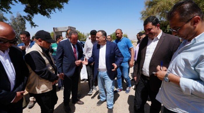 محافظ أسيوط يتفقد منطقة آثار مير محافظ أسيوط يتفقد منطقة آثار مير