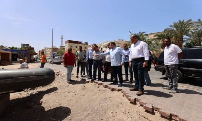 محافظ البحر الأحمر يوجه برفع كفاءة المنطقة المحيطة بمحطة محافظ البحر الأحمر يوجه برفع كفاءة المنطقة المحيطة بمحطة