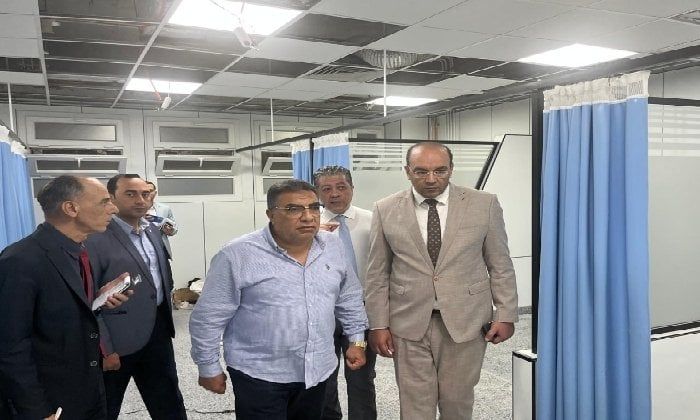 محافظ الدقهلية يطمئن على مصابي حريق قرية أبو زاهر بالمستشفى الدولي محافظ الدقهلية يطمئن على مصابي حريق قرية أبو زاهر بالمستشفى الدولي