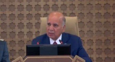 وزير خارجية العراق: ندعم الخطة المصرية بشأن إعادة إعمار غزة وزير خارجية العراق: ندعم الخطة المصرية بشأن إعادة إعمار غزة