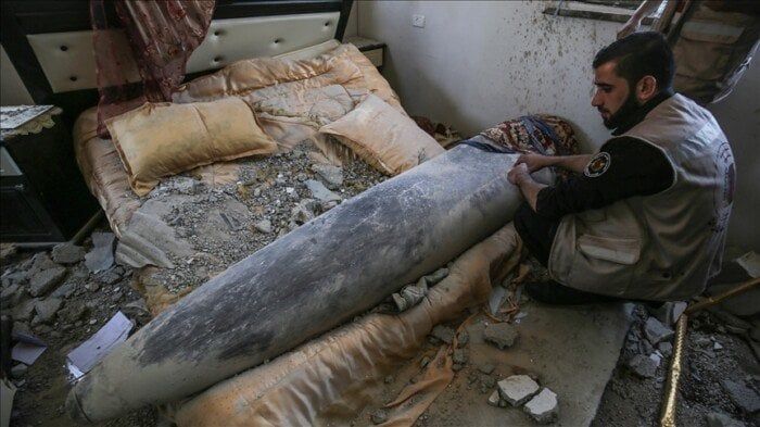 حصيلة جديدة للعدوان الإسرائيلي على غزة.. ونداء إنساني من ماكرون حصيلة جديدة للعدوان الإسرائيلي على غزة.. ونداء إنساني من ماكرون