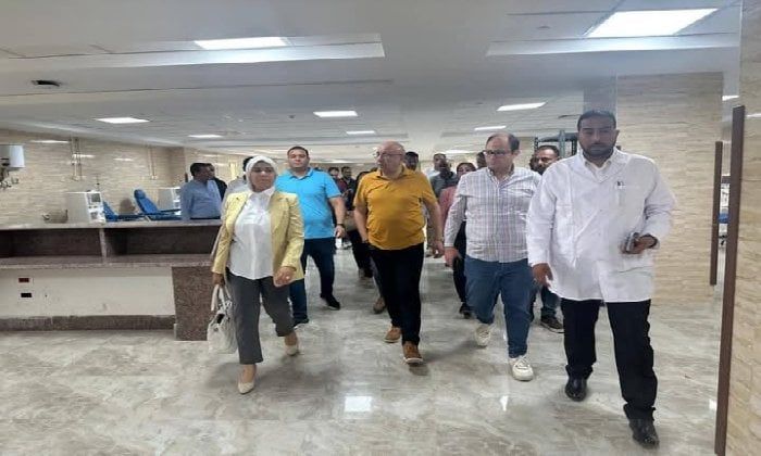 فريق الطب العلاجي بوزارة الصحة يتفقد مستشفى أبوتشت الجديد فريق الطب العلاجي بوزارة الصحة يتفقد مستشفى أبوتشت الجديد