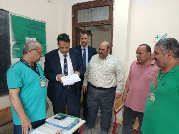 مدير تعليم الغربية يتفقد لجنة النظام والمراقبة لدبلوم المدارس الفنية الزراعية مدير تعليم الغربية يتفقد لجنة النظام والمراقبة لدبلوم المدارس الفنية الزراعية