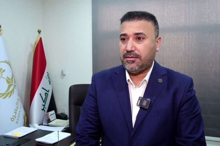 اياد المالكي عضو مجلس محافظة البصرة