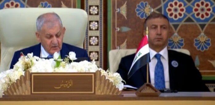 عاجل| الرئيس العراقي: نرفض جميع محاولات تهجير الفلسطينيين تحت أي ظرف أو مسمى عاجل| الرئيس العراقي: نرفض جميع محاولات تهجير الفلسطينيين تحت أي ظرف أو مسمى