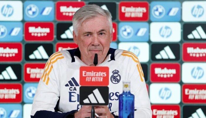 هل استحق برشلونة التتويج بلقب الدوري الإسباني؟.. أنشيلوتي يرد هل استحق برشلونة التتويج بلقب الدوري الإسباني؟.. أنشيلوتي يرد