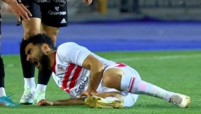 حمزة المثلوثي يبدأ برنامجه التأهيلي في الزمالك بعد جراحة الصليبي حمزة المثلوثي يبدأ برنامجه التأهيلي في الزمالك بعد جراحة الصليبي