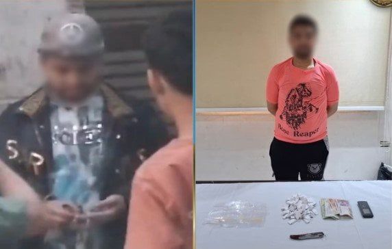 كشف ملابسات فيديو لعاطل يروج للمواد المخدرة بالقليوبية كشف ملابسات فيديو لعاطل يروج للمواد المخدرة بالقليوبية