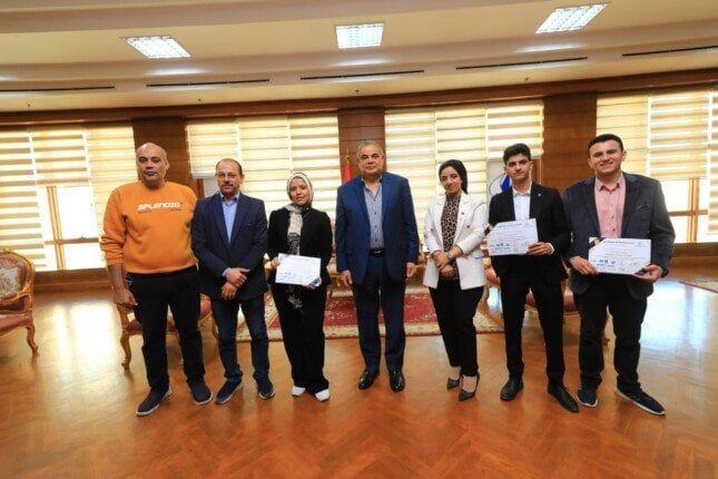كلية الذكاء الاصطناعي بكفر الشيخ الأولى عالميًا في مسابقة الابتكارات الذكية البيئية كلية الذكاء الاصطناعي بكفر الشيخ الأولى عالميًا في مسابقة الابتكارات الذكية البيئية