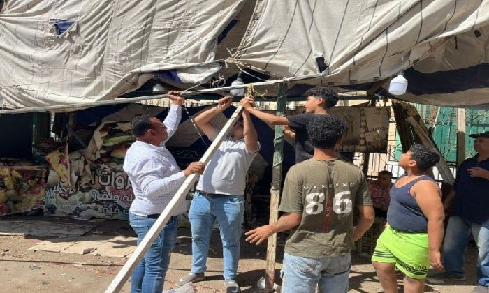 محافظ الدقهلية يوجه بإزالة فورية لمنفذ لبيع الخضروات بالشيخ حسانين للمغالاة فى الأسعار محافظ الدقهلية يوجه بإزالة فورية لمنفذ لبيع الخضروات بالشيخ حسانين للمغالاة فى الأسعار