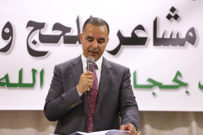 _4-مدير شركة مشاعر للحج والعمرة الحاج وائل شويكي (الجزيرة نت)