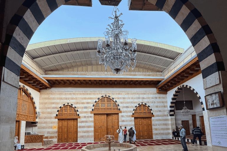 مسجد محيي الدين بن عربي المصدر: الجزيرة نت