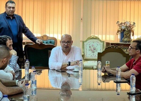 ياسر إدريس يستقبل وفد دبلومة الإدارة الرياضية بـ«فيفا» ياسر إدريس يستقبل وفد دبلومة الإدارة الرياضية بـ«فيفا»
