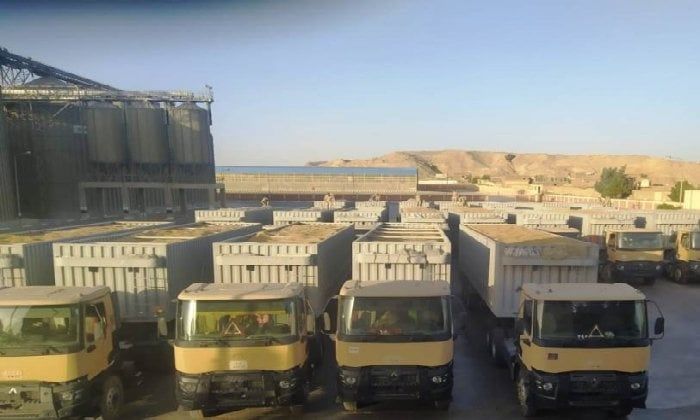 توريد 345 ألف طن قمح للشون والصوامع في أسوان توريد 345 ألف طن قمح للشون والصوامع في أسوان