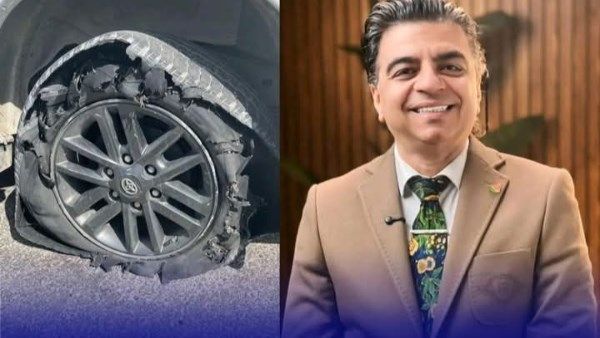 نجاه الدكتور جمال شعبان من حادث سير