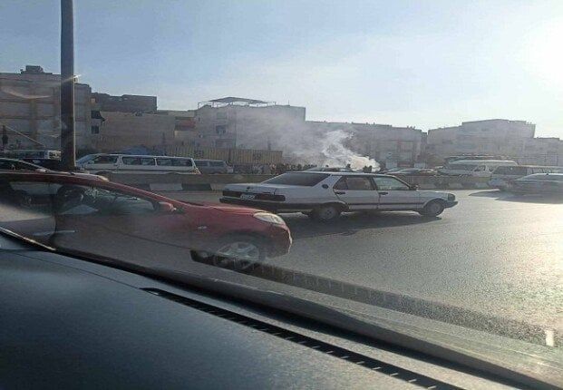 تصادم مروع بين 7 سيارات على الطريق الدائري بالمنيب تصادم مروع بين 7 سيارات على الطريق الدائري بالمنيب